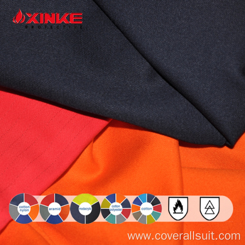 98% cotton 2% Anti-static fire retardant fabric